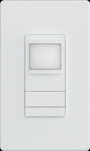 Lithonia WSXA PDT WH Wall Switch Sensor with Occupancy Detection and Daylighting, Dual Technology Detection Mode, White