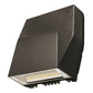 Lumark AXCS3A-CBP 27W Axcent LED Wall Light, Full Cutoff, 4000K, Carbon Bronze Finish, Cold Weather Battery Pack