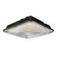 Lumark CLCS30S-PC 50-120W Low Profile Canopy Parking Garage Light, Surface Mount, Selectable Lumens: 7300-17600 lumens, 120-277V, Bronze with Photocell
