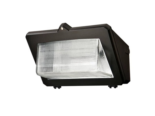 Lumark LDWP-GL-4B-ED-WPFL-PE 32W LED Wallpack, Borosilicate Glass Door, 4 Package, 0-10V Dimming Driver, Tamper-Resistant Wire Guard, Button Type Photocontrol