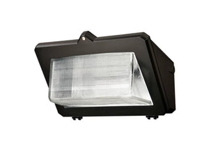 Lumark LDWP-GL-4B-ED-WPFL-PE 32W LED Wallpack, Borosilicate Glass Door, 4 Package, 0-10V Dimming Driver, Tamper-Resistant Wire Guard, Button Type Photocontrol