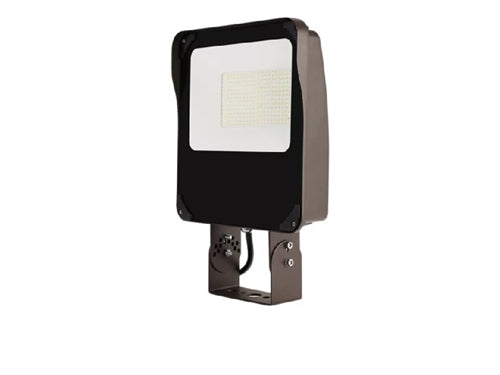 Lumark LSF65-YK-PC 11-15-22-25W LED Floodlight, Selectable CCT 3000K-4000K-5000K , 70 CRI, 120-347V, 50-60 Hz, Yoke Mount, Dusk-to-Dawn via Button-Type Photocontrol
