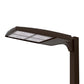 Lumark PRV-XL-C175-8540-D-UNV-T3-SA-BZ-PR Prevail XL LED Area Light, 6 LEDs, 48600 Lumens, 85 CRI, 4000K, 0-10V Dimming, 120-277V, Type III Distribution, QM Standard Versatile Arm Mount, NEMA 3-PIN Twistlock Photocontrol Receptacle, Bronze Finish