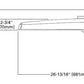 Lumark PRVS-A25-UNV-T4 87W Discreet LED Area Lighting, 2 LEDs, 10200 Lumens, 120-277V, Type IV Distribution