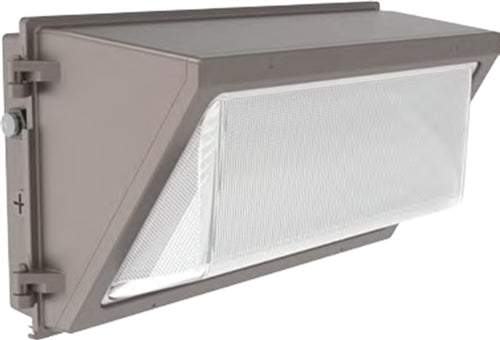 Lumark WPLLED38S 120-150W Large LED Wall Pack, 17300-21000 Lumens, Selectable CCT 3000/3500/4000/5000/6500K, 80 CRI, 120-347V, 50/60Hz, Selectable Dusk-to-Dawn via Button-Type Photocontrol