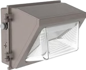 Lumark WPSLED15S 30-60W Small LED Wall Pack, 4300-8100 Lumens, Selectable CCT 3000/3500/4000/5000/6500K, 80 CRI, 120-347V, 50/60Hz, Selectable Dusk-to-Dawn via Button-Type Photocontrol