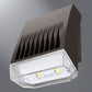 Lumark XTOR8BRL 81W Crosstour MAXX LED Wallpack, Refractive Lens, 5000K, Carbon Bronze