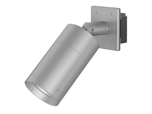 Lumiere 1004-A1-RCS-RW-LED3590-F-BZ-L1-UNV-WIS 10W Lanterra Accent and Flood LED, 1 Head, Outdoor, Standard-Recessed Lens Hood, 3500K Color Temperature, 90 CRI, Flood Optic, Bronze Finish, 120-277V, Wall Integral Driver Plate