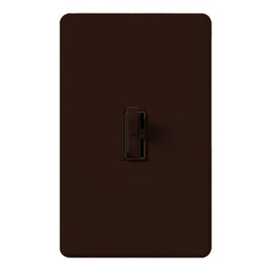Lutron AY-10PH-BR Ariadni 1000W Incandescent / Halogen Single Pole Preset Dimmer in Brown