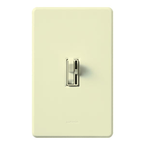 Lutron AY-603PGH-AL Ariadni 600W Incandescent / Halogen Single Pole / 3-Way Eco-Dimmer in Almond