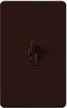 Lutron AY2-LFSQ-BR Ariadni 300W & 1.5A Single Pole Incandescent / Halogen Dimmer and 3-Speed Fan Control in Brown