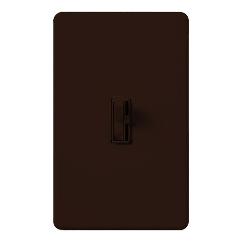 Lutron AYCL-253P-BR Ariadni 600W Incandescent, 250W CFL or LED Single Pole / 3-Way Dimmer in Brown