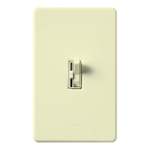 Lutron AYFSQ-F-AL Ariadni 120V 1.5A Single Pole/3-Way 3-Speed Fan Control in Almond