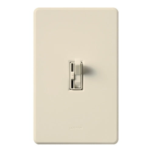 Lutron AYFSQ-F-LA Ariadni 120V 1.5A Single Pole/3-Way 3-Speed Fan Control in Light Almond
