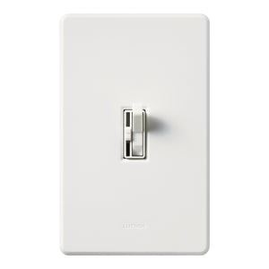Lutron AYFSQ-F-WH Ariadni 120V 1.5A Single Pole/3-Way 3-Speed Fan Control in White
