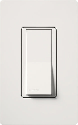Lutron CA-1PS-WH Claro 15A Single Pole Switch in White