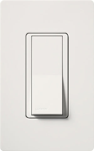 Lutron CA-1PS-WH Claro 15A Single Pole Switch in White