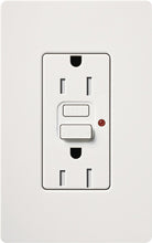 Lutron CAR-15-GFTRH-WH Claro Tamper Resistant 15A GFCI Receptacle in White (Replaced by CAR-15-GFST-WH)