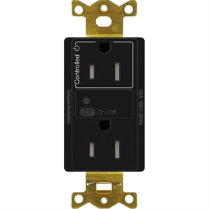 Lutron Vive CAR2S-15-STR-BL 15A Split Wireless Receptacle