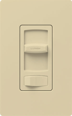 Lutron CTCL-153P-IV Skylark Contour 600W Incandescent, 150W CFL or LED Single Pole / 3-Way Dimmer in Ivory