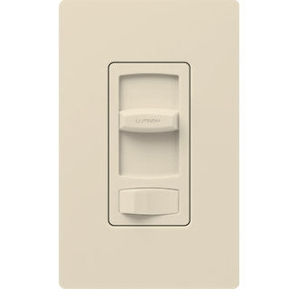 Lutron CTCL-153PDH-LA Skylark Contour 600W Incandescent, 150W CFL or LED Single Pole / 3-Way Dimmer in Light Almond