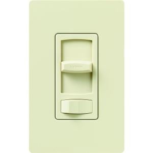 Lutron CTCL-153PH-AL Skylark Contour 600W Incandescent, 150W CFL or LED Single Pole / 3-Way Dimmer in Almond