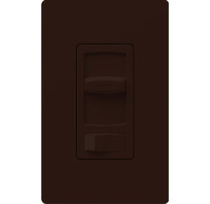 Lutron CTCL-153PH-BR Skylark Contour 600W Incandescent, 150W CFL or LED Single Pole / 3-Way Dimmer in Brown