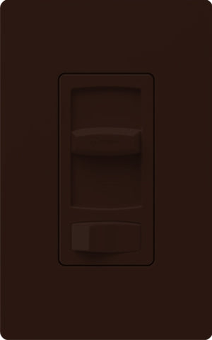 Lutron CTFSQ-F-BR Skylark Contour 120V / 1.5A 3-Speed Single Pole Fan Control in Brown