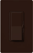 Lutron DVELV-303P-BR Diva 300W Electronic Low Voltage 3-Way Dimmer in Brown