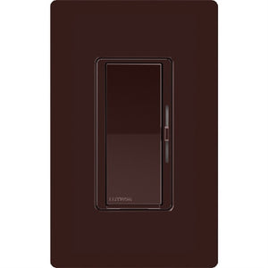 Lutron DVRF-5NE-BR Caseta Diva Smart ELV Dimmer inBrown