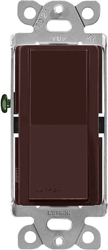 Lutron DVRF-5NS-BR Caseta Claro Smart Switch in Brown