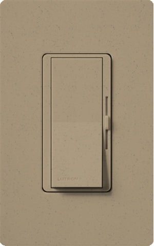 Lutron DVSCCL-153P-MS Diva Satin 600W Incandescent, 150W CFL or LED Single Pole / 3-Way Dimmer in Mocha Stone