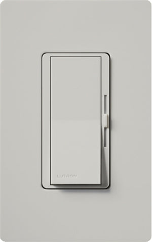 Lutron DVSCCL-153P-PD Diva Satin 600W Incandescent, 150W CFL or LED Single Pole / 3-Way Dimmer in Palladium