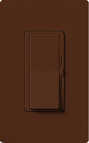 Lutron DVSCCL-153P-SI Diva Satin 600W Incandescent, 150W CFL or LED Single Pole / 3-Way Dimmer in Sienna