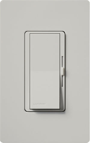 Lutron DVSCCL-253P-PD Diva Satin 600W Incandescent, 250W CFL or LED Single Pole / 3-Way Dimmer in Palladium