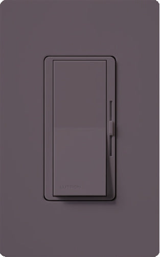 Lutron DVSCCL-253P-PL Diva Satin 600W Incandescent, 250W CFL or LED Single Pole / 3-Way Dimmer in Plum
