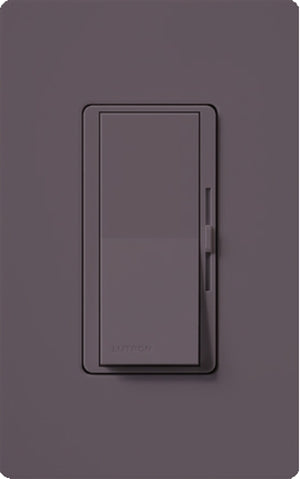 Lutron DVSCCL-253P-PL Diva Satin 600W Incandescent, 250W CFL or LED Single Pole / 3-Way Dimmer in Plum