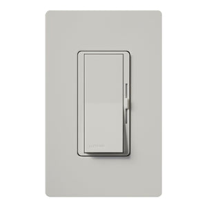 Lutron DVSCFSQ-LF-PD Diva 1.5 A Fan Speed ControlWith 1.0 A LED or CFL and 2.0 A Incandescent/Halogen Single Pole Switch in Palladium