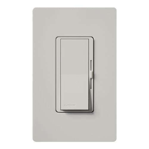 Lutron DVSCFSQ-LF-PD Diva 1.5 A Fan Speed ControlWith 1.0 A LED or CFL and 2.0 A Incandescent/Halogen Single Pole Switch in Palladium