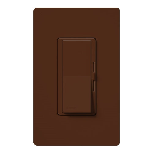 Lutron DVSCFSQ-LF-SI Diva 1.5 A Fan Speed ControlWith 1.0 A LED or CFL and 2.0 A Incandescent/Halogen Single Pole Switch in Sienna