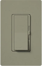 Lutron DVSCSTV-GB Diva Satin 0-10 V Control Single pole/3-way Preset Dimmer, 50 mA sink, 8 A load in Greenbriar