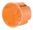 Lutron EBB-15-RD HomeWorks QS Wired International seeTouch Round Plastic Wallbox (pack of 15)