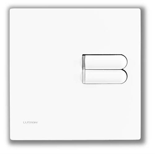 Lutron EGRX-2B-SL-BR European 2-Button Wallstation for Grafik Eye 3000 System in Brown