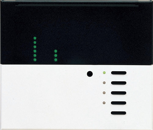 Lutron GRX-2GRC-T-LS Grafik Eye, 2 Gang Replacement Cover, Translucent Black Cover, Limestone