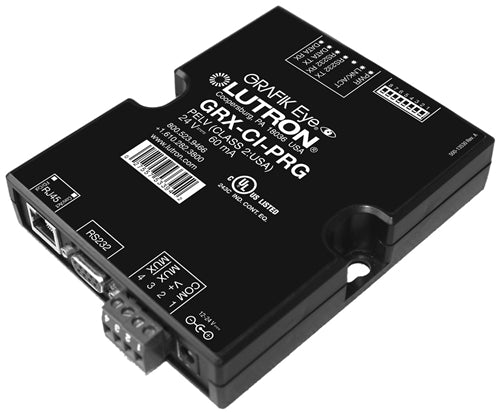 Lutron GRX-CI-PRG Grafik Eye 3000 Astronomic Timeclock and Programmer Interface