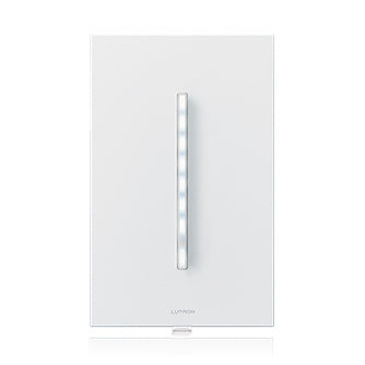 Lutron GT-150-WH Grafik T 600W Incandescent, 150W CFL or LED Single Pole Dimmer in White