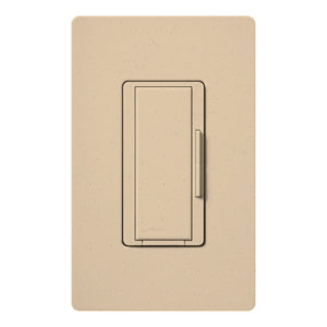 Lutron HQA-RD-277-BE HomeWorks QS RF Maestro 277V Companion Remote Dimmer for Use With -F6AN-DV Only, Matte Finish, Beige