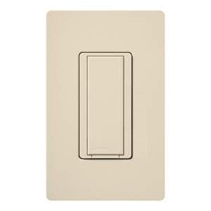 Lutron HQD-RS-ES HomeWorks QS Remote Switch for Multi-Location Installations, in Eggshell