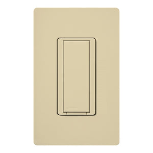 Lutron HQD-RS-IV HomeWorks QS Remote Switch for Multi-Location Installations, in Ivory