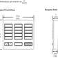 Lutron HQR-T10RL-MN HomeWorks QS RF seeTouch 10-Button with Master On/Off and Raise/Lower Tabletop Keypad, Midnight